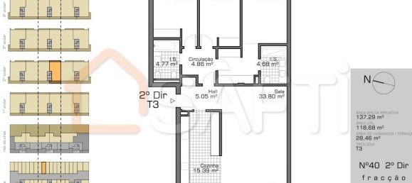 3 chambres Duplex à Montijo, Portugal No. 142438 17