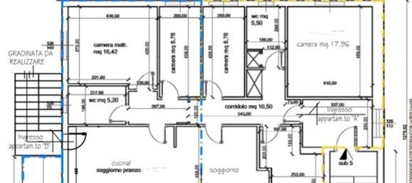 3 rooms Apartment in Vasto, Italy No. 184839 12