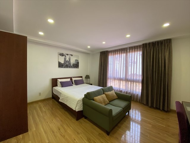 Estudio en alquiler en District 1, Ho Chi Minh, Vietnam № 13787