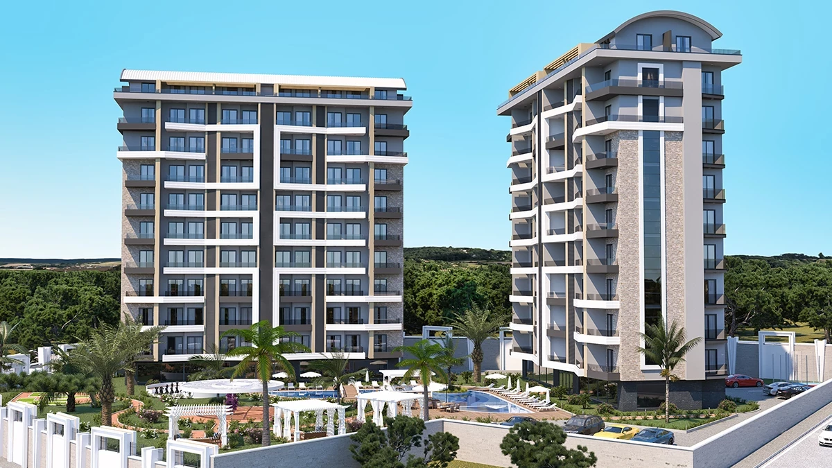 Apartamento de 1+1 en Avsallar, Turkey No. 32562