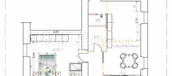 4 bedrooms Apartment in Rome, Italy No. 32647 27