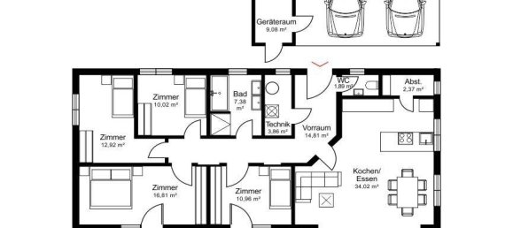 4 غرف نوم بنغالو في Magdalensberg, Austria رقم 217247 10