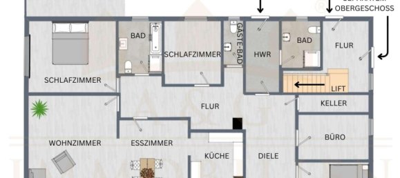 Bungalow de 5 dormitorios en Wittmund, Germany No. 205729 45