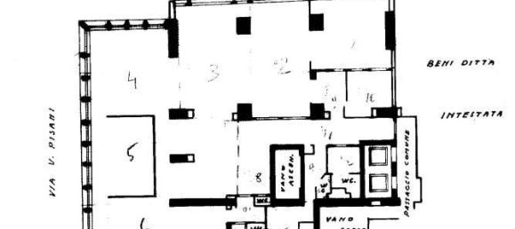 14 rooms Apartment in Milan, Italy No. 318029 6