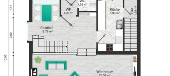 6-salle Maison à Helmstedt, Germany No. 79287 21