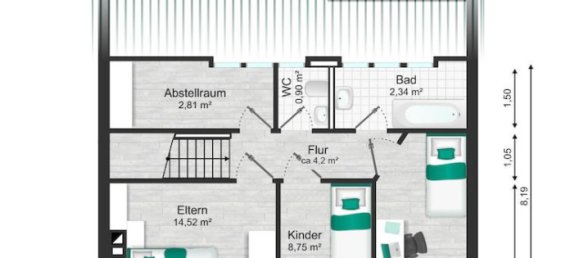 6-salle Maison à Helmstedt, Germany No. 79287 20