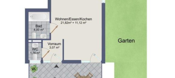 2 rooms Apartment in Waltendorf, Austria No. 150165 17