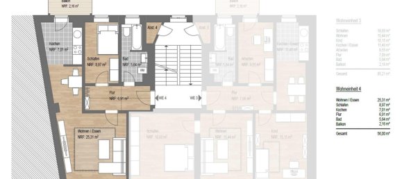 Apartamento de 2 divisões em Leipzig, Germany N.º 101133 12