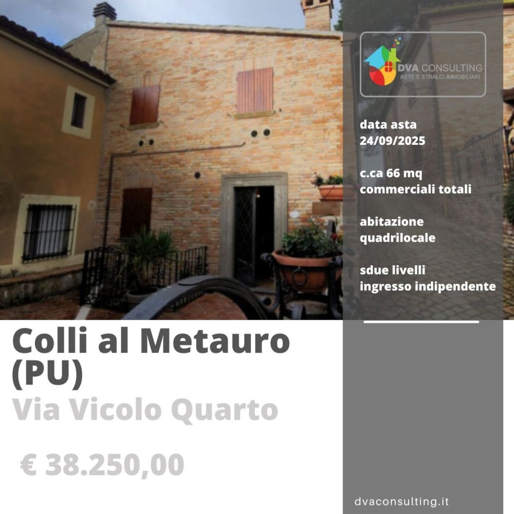 4 غرف نوم منزل ذو طابقين في Colli al Metauro, Italy رقم 345174