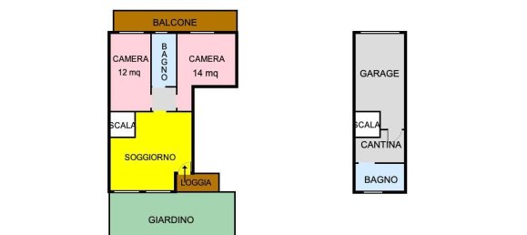 3 rooms Apartment in Santarcangelo di Romagna, Italy No. 14949 18