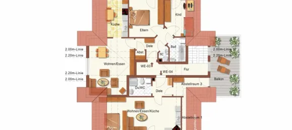 2-salle Appartement à Westerwaldkreis, Germany No. 259931 13
