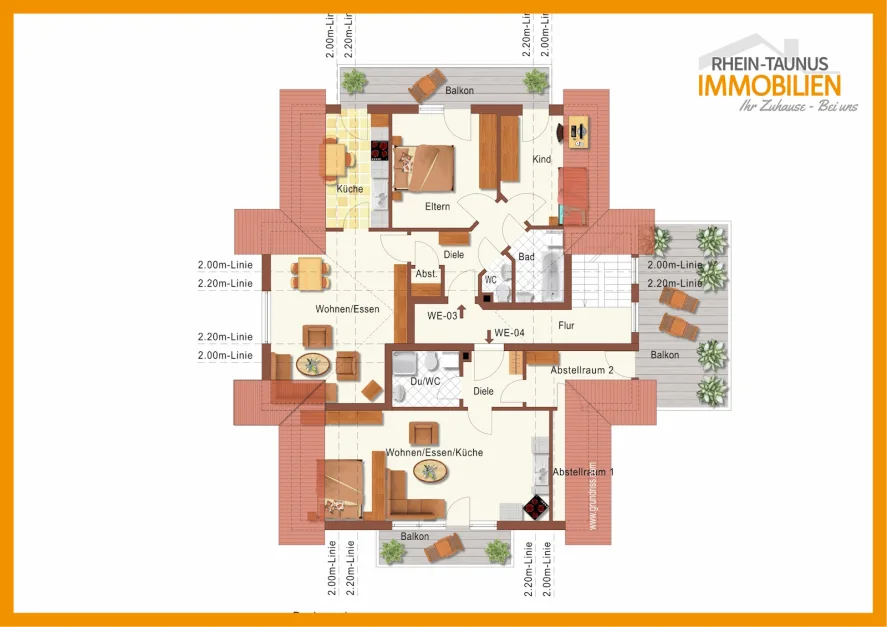 2-salle Appartement à Westerwaldkreis, Germany No. 259931