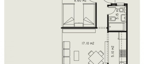 Apartamento T2 em Calpe, Spain N.º 187600 17