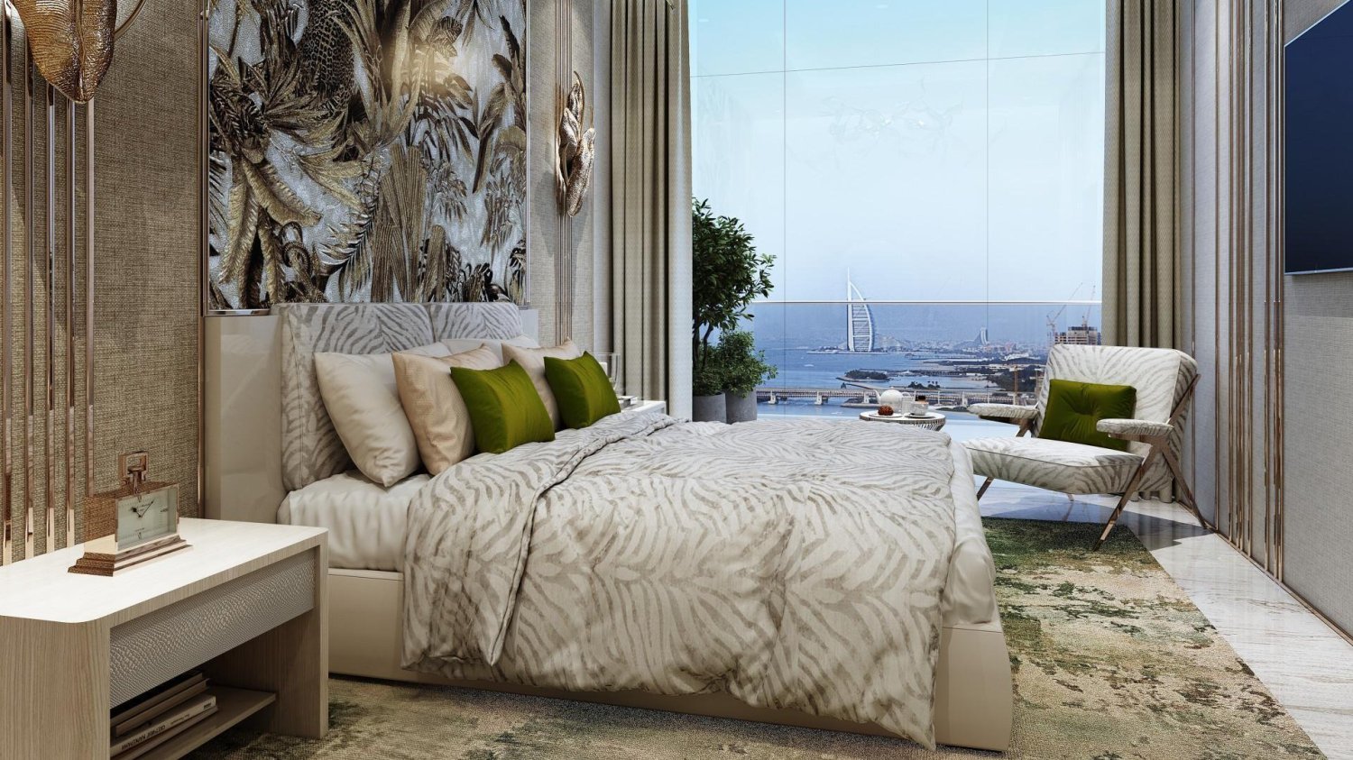 2 chambres appartement à vendre à Dubai Harbour, Dubai, UAE № 116282
