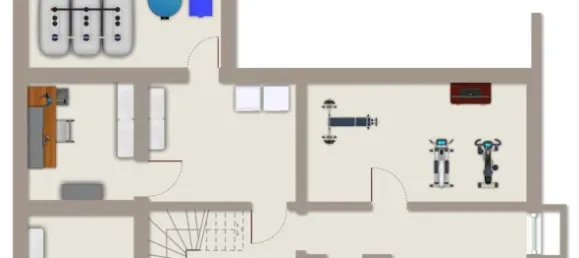 2 غرف نوم منزل في Karlsruhe, Germany رقم 46652 8