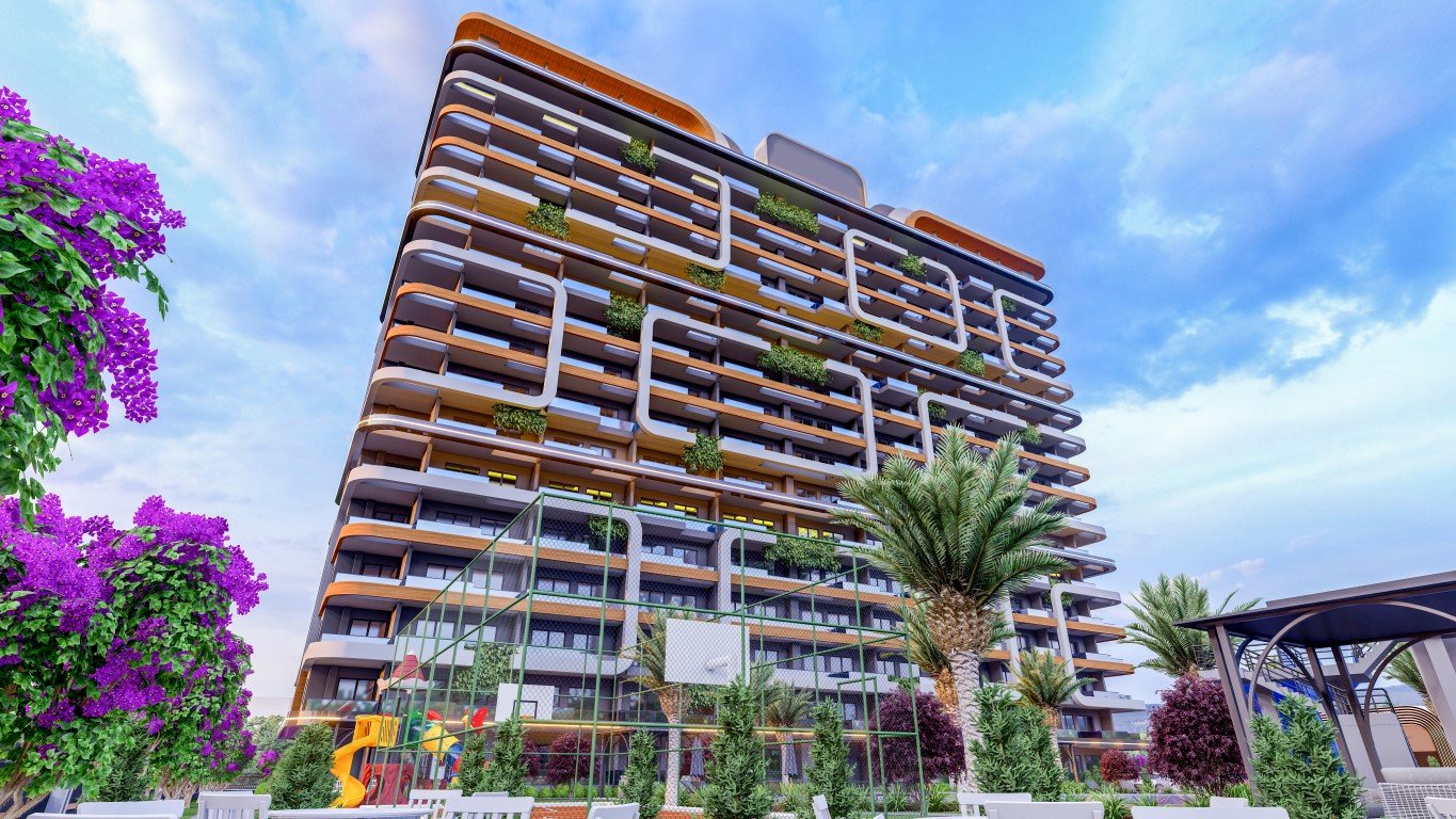 Appartement 1+1 à Mersin, Turkey No. 30947
