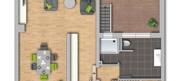 2 Schlafzimmer Stadthaus in Duisburg, Germany, Nr. 221536 16