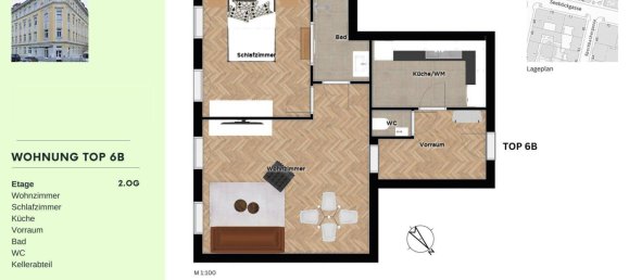 2 rooms Apartment in Ottakring, Austria No. 139277 16