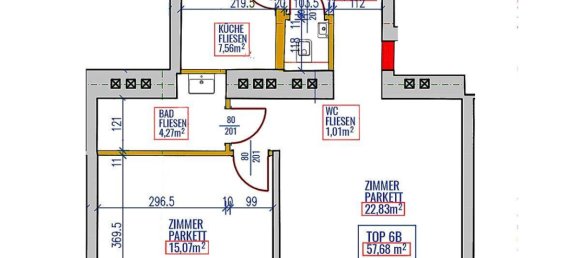2 rooms Apartment in Ottakring, Austria No. 139277 15