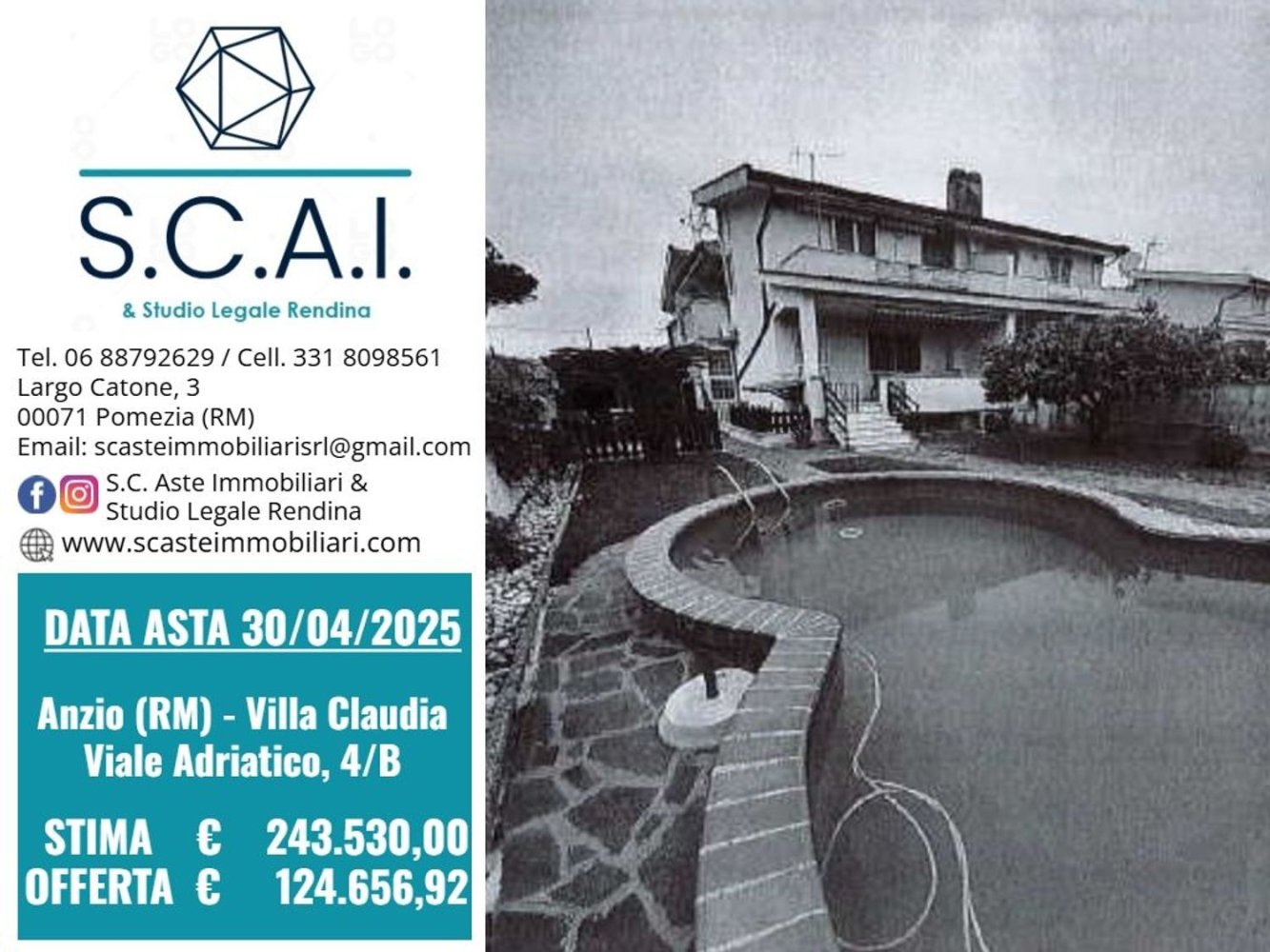 3-Zimmer Haus in Anzio, Italy, Nr. 93208