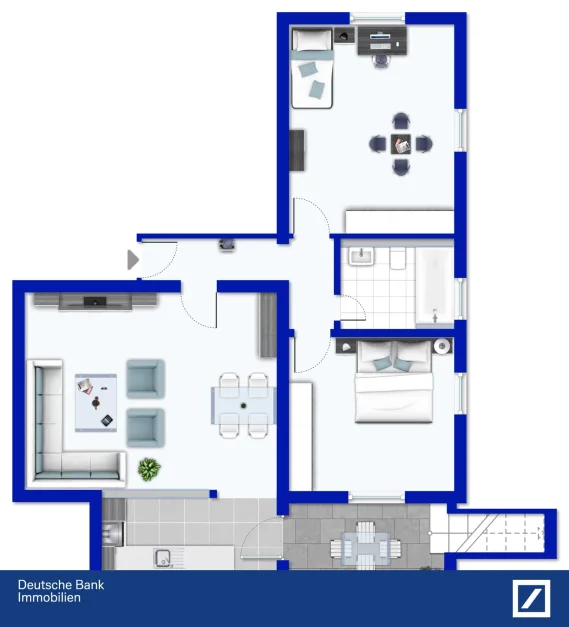Apartamento de 3 habitaciónes en Baden-Wurttemberg, Germany No. 17720