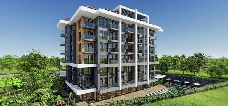 Apartment 1+1 in Kargicak, Turkey No. 1965