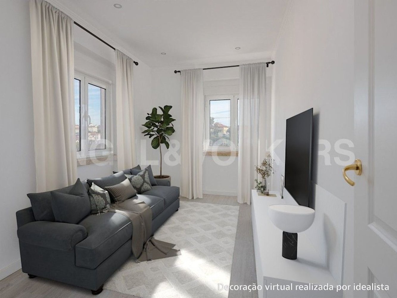 2 Schlafzimmer Wohnung in Lisbon, Portugal, Nr. 12881