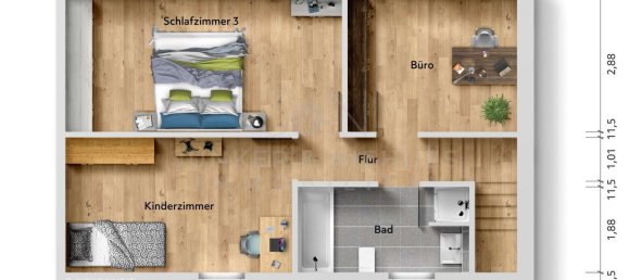 3 غرف نوم تاون هاوس في Lippe, Germany رقم 322695 20