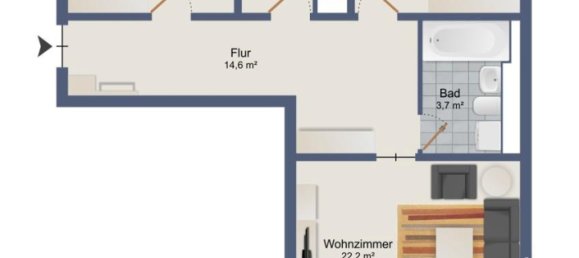 2 chambres Appartement à Dresden, Germany No. 55493 7