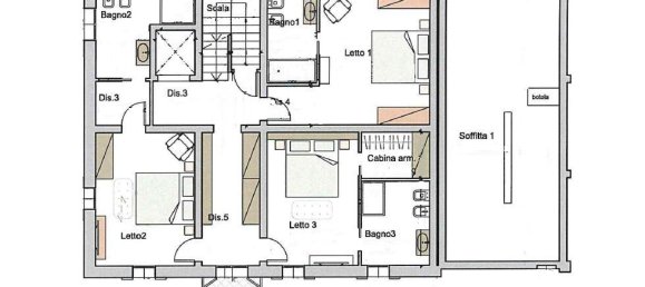Дом с 9 комнатами в Модена, Италия № 122648 26
