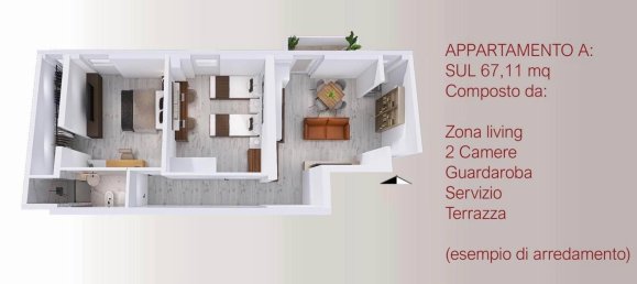 2 Schlafzimmer Wohnung in Florence, Italy, Nr. 213867 20