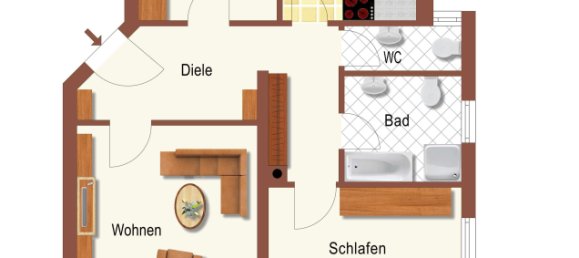 Apartamento de 3 divisões em Erlangen-Hochstadt, Germany N.º 230803 10