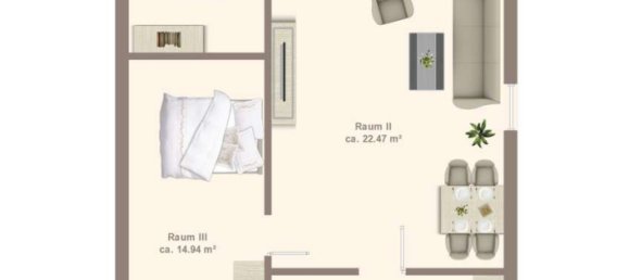 2 chambres Maison de ville à Sachsische Schweiz-Osterzgebirge, Germany No. 160218 12