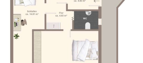 2 chambres Maison de ville à Sachsische Schweiz-Osterzgebirge, Germany No. 160218 10