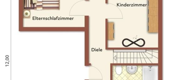 4 غرف نوم منزل ذو طابقين في Dusseldorf, Germany رقم 40283 18