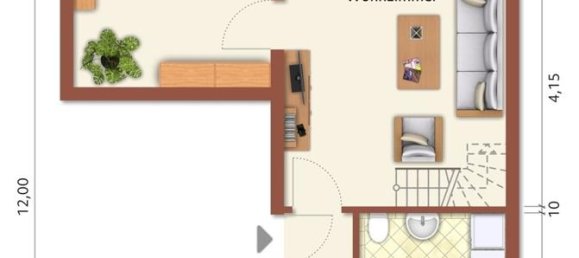 4 غرف نوم منزل ذو طابقين في Dusseldorf, Germany رقم 40283 11