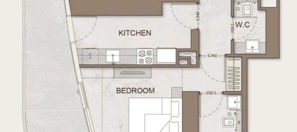 1 Schlafzimmer Wohnung in Business Bay, UAE, Nr. 96594 9