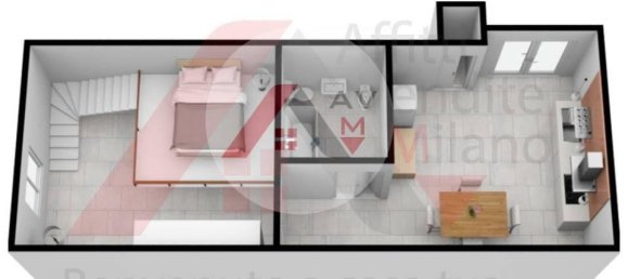 2 rooms Apartment in Milan, Italy No. 246356 22