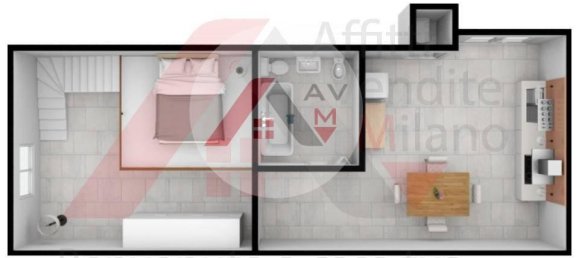 2 rooms Apartment in Milan, Italy No. 246356 23