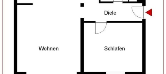 Квартира с 1 спальней в Мангейм, Германия № 2209 7