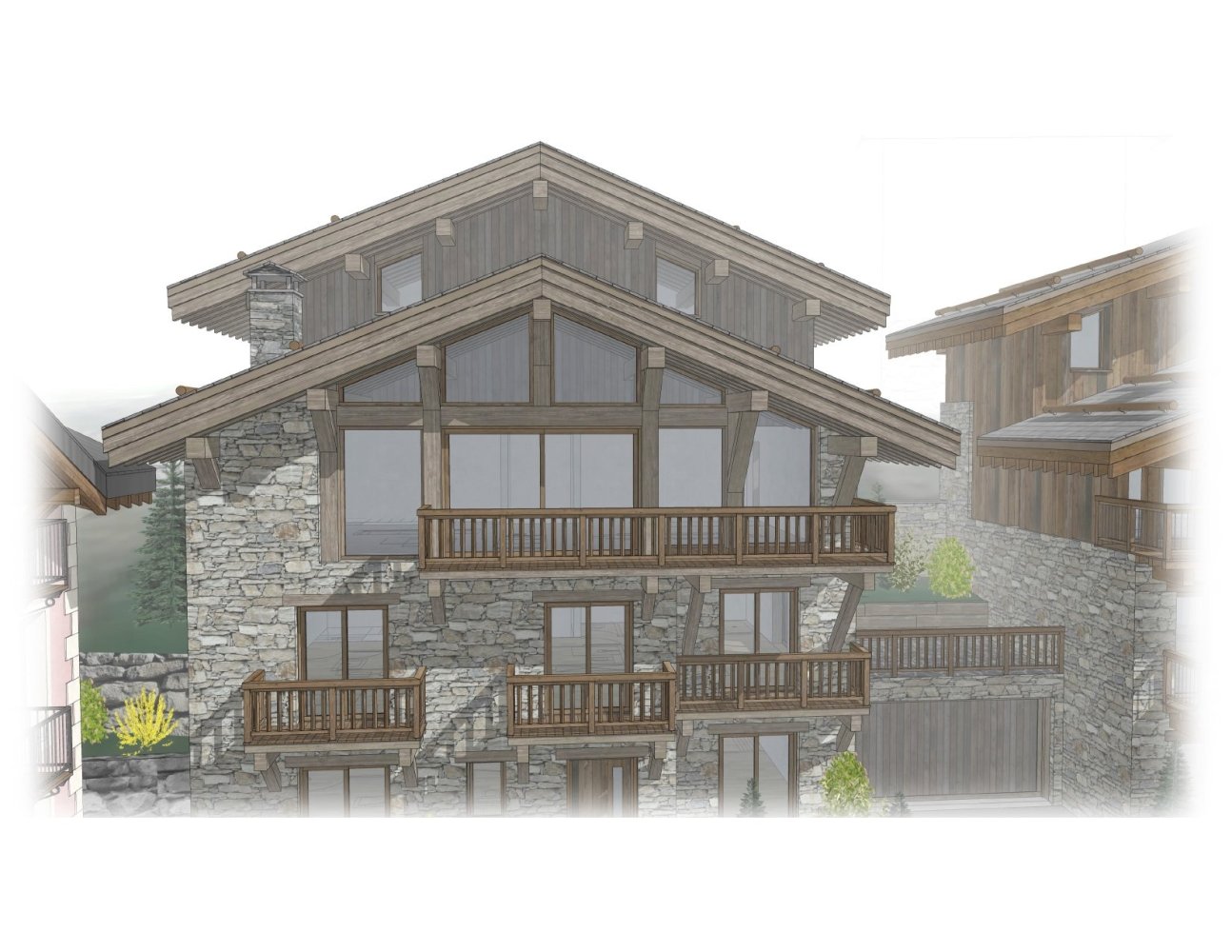 6 Schlafzimmer Gewerbliche Immobilie in Les Belleville, France, Nr. 1024