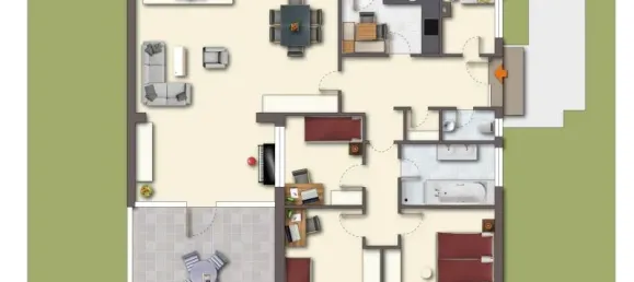 4غرفة بنغالو في Emsland, Germany رقم 135096 9