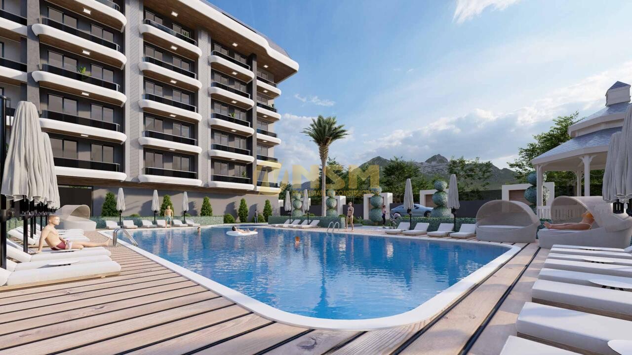 Apartment 1+1 in Alanya, Turkey No. 13409