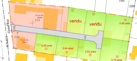 Terreno em Jebsheim, France 576 m² N.º 91603 6