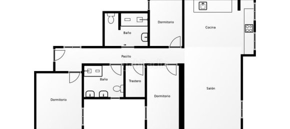 3 Schlafzimmer Wohnung in Eixample, Spain, Nr. 140036 40