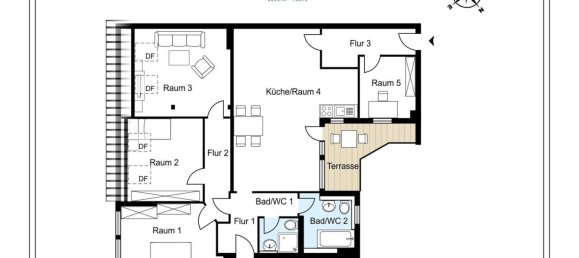 Apartamento de 4 divisões em Friedrichshain, Germany N.º 53187 40