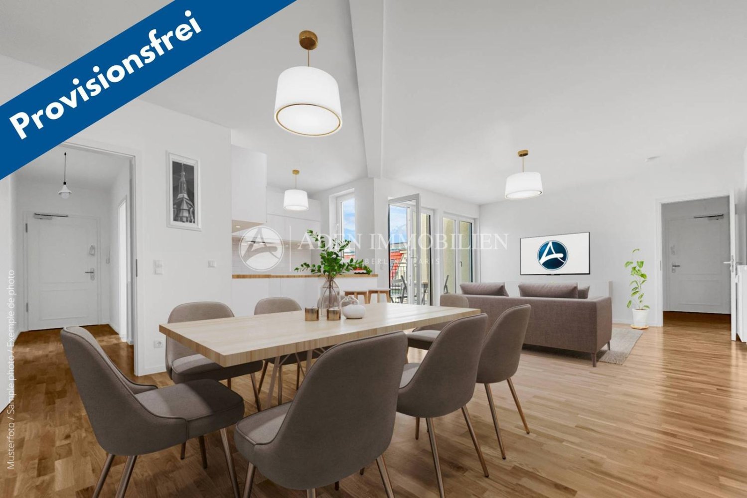 Apartamento de 4 divisões em Friedrichshain, Germany N.º 53187