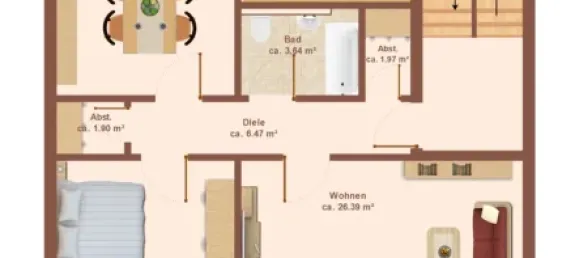 Apartamento T1 em Saarbrucken, Germany N.º 222054 10