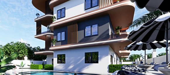 Penthouse 3+1 em Gazipasa, Turkey N.º 22850 2