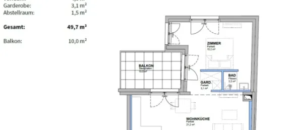 Apartamento de 2 habitaciónes en Wieden, Austria No. 95858 15